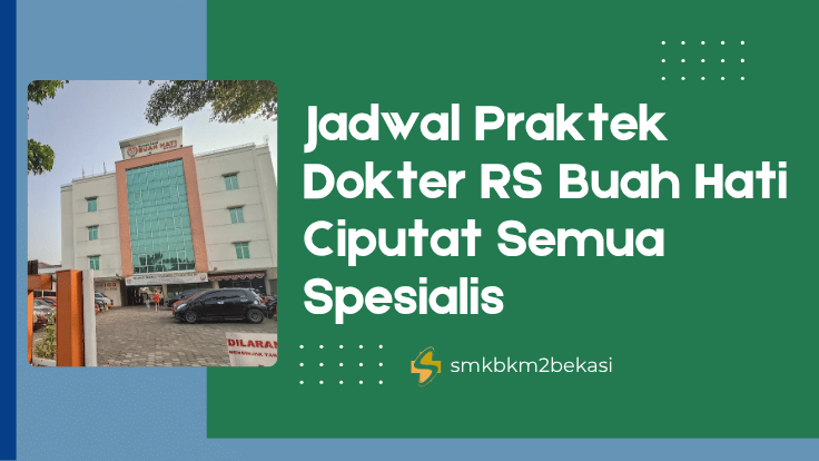 Jadwal Praktek Dokter RS Buah Hati Ciputat